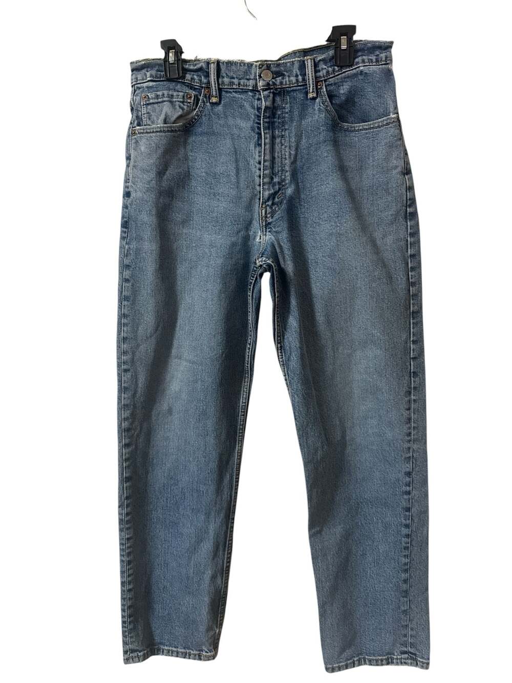Levi's Straight Leg High-Rise Medium Wash Jeans  35x30